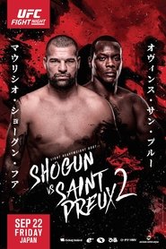 Poster UFC Fight Night 117: Saint Preux vs. Okami