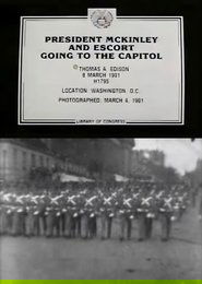 Poster President McKinley and Escort Going to the Capitol 1901