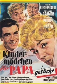 Poster Kindermädchen für Papa gesucht 1957