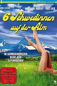 Poster Sechs Schwedinnen auf der Alm