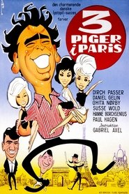 Poster Three Girls in Paris 1963