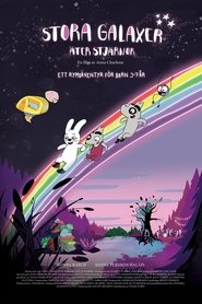Poster Stora galaxer äter stjärnor 2019