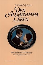 Poster Den allvarsamma leken