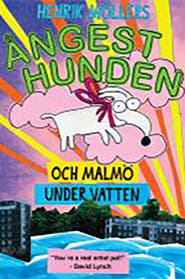 Poster Ångesthunden och Malmö under vatten