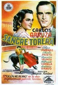 Poster Sangre torera 1950