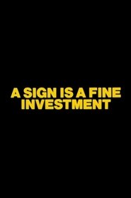 Poster A Sign is a Fine Investment 1983