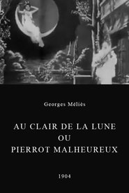 Poster Au clair de la lune ou Pierrot malheureux