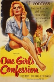 Affiche de Film One Girl's Confession