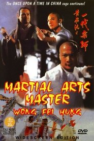 Poster Martial Arts Master Wong Fei Hung 1992