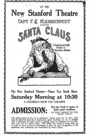 Poster Santa Claus 1925