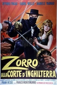 Poster Zorro in the Court of England 1970