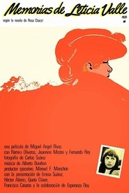 Poster Memorias de Leticia Valle 1980