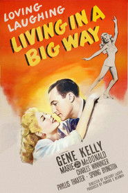 Poster Living in a Big Way 1947