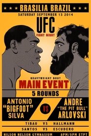 Poster UFC Fight Night: Bigfoot vs. Arlovski 2014