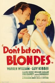 Poster Don't Bet on Blondes