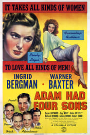 Adam hatte vier Söhne 1941 Stream German HD