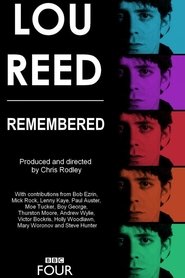 Poster Lou Reed - Remembered 2013