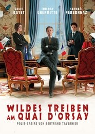 Poster Wildes Treiben am Quai d'Orsay