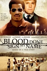 Poster Blood Done Sign My Name