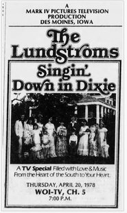 Poster Singin' Down in Dixie 1977