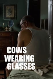 Cows Wearing Glasses постер