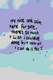 its nice and calm here for sure. theres so much i wish i could've done. but now all i can do is this :(