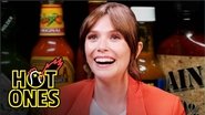 Elizabeth Olsen Feels Brave While Eating Spicy Wings