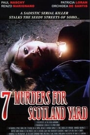 Seven Murders for Scotland Yard постер