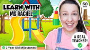 Toddler Learning Video with Ms Rachel | 2 Year Old Milestones, Speech & Social Skills for Toddlers