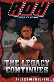 Poster ROH: The Best of CM Punk Vol. 3 - The Legacy Continues