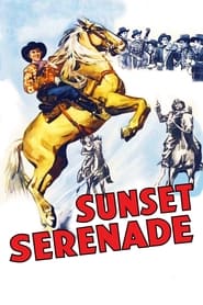 Poster Sunset Serenade 1942