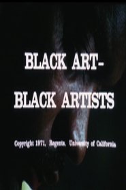 Poster Black Art, Black Artists 1971