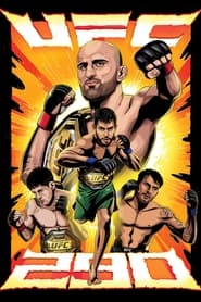 UFC 290: Volkanovski vs. Rodriguez постер