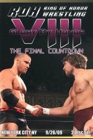 Poster ROH: Glory By Honor VIII - The Final Countdown