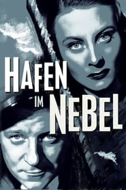 Poster Hafen im Nebel