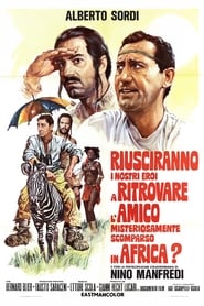 Poster Riusciranno i nostri eroi a ritrovare l'amico misteriosamente scomparso in Africa?