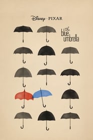 Блакитна парасолька постер
