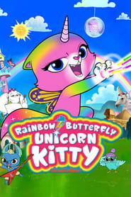 Rainbow Butterfly Unicorn Kitty постер