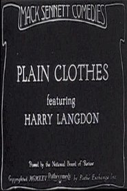 Poster Plain Clothes 1925