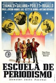 Poster Escuela de periodismo 1956