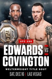UFC 296: Edwards vs. Covington постер