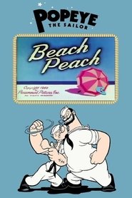 Poster Beach Peach 1950