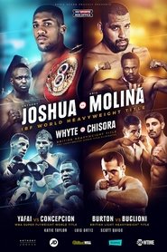 Poster Anthony Joshua vs. Eric Molina