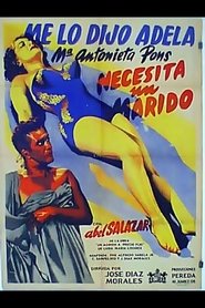Poster Necesito un marido 1955