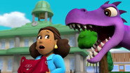 Pups Bark with Dinosaurs