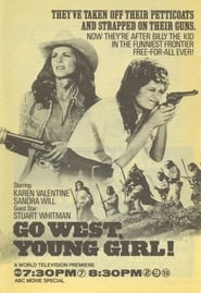 Poster Zwei Ladies im wilden Westen
