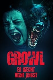 Poster Growl - Er riecht deine Angst