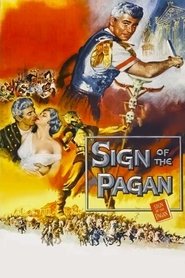 Poster Sign of the Pagan 1954
