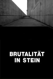 Poster Brutalität in Stein