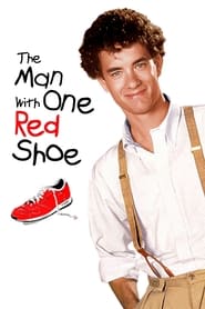 Людина в одному червоному черевику постер